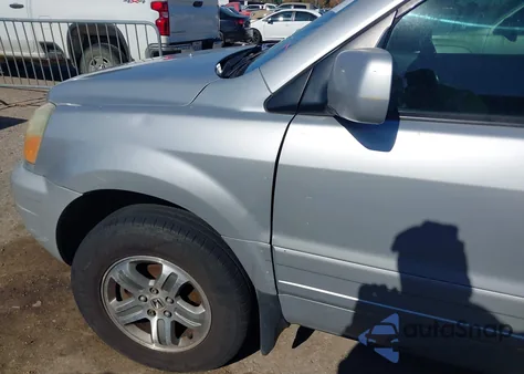 2004 Honda Pilot Ex-L from USA, damaged, VIN 2HKYF18594H585998